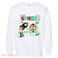 Outer Space Children's Illustration Garment-Dyed Sweatshirt thumb 0