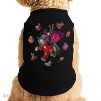 Outer Space Santa Christmas Astronaut  Doggie Tank thumb 0
