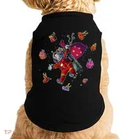 Outer Space Santa Christmas Astronaut  Doggie Tank thumb 0