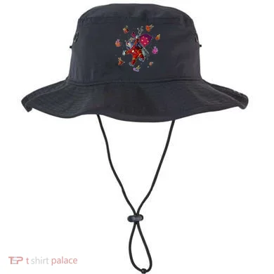 Outer Space Santa Christmas Astronaut  Bucket Hat