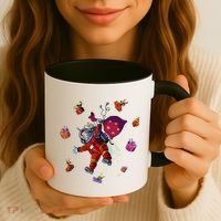 Outer Space Santa Christmas Astronaut  Coffee Mug thumb 3