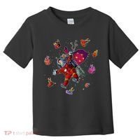 Outer Space Santa Christmas Astronaut  Toddler T-Shirt thumb 0