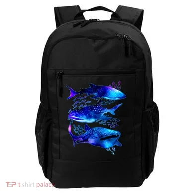 Outer Space Whale Sharks Backpack