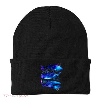 Outer Space Whale Sharks Beanie