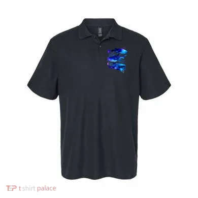 Outer Space Whale Sharks Polo