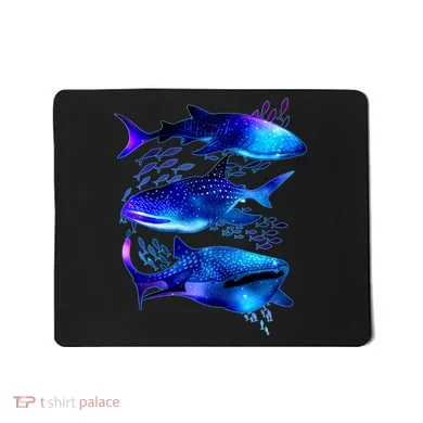 Outer Space Whale Sharks  Mousepad