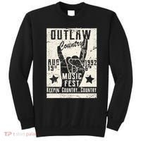 Outlaw Country Music Fest Nashville Sweatshirt thumb 0