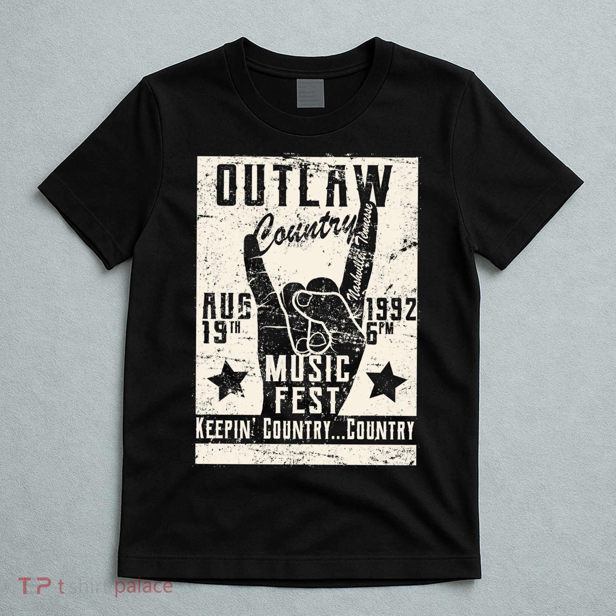 Outlaw Country Music Fest Nashville T-Shirt