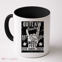 Outlaw Country Music Fest Nashville Coffee Mug thumb 0