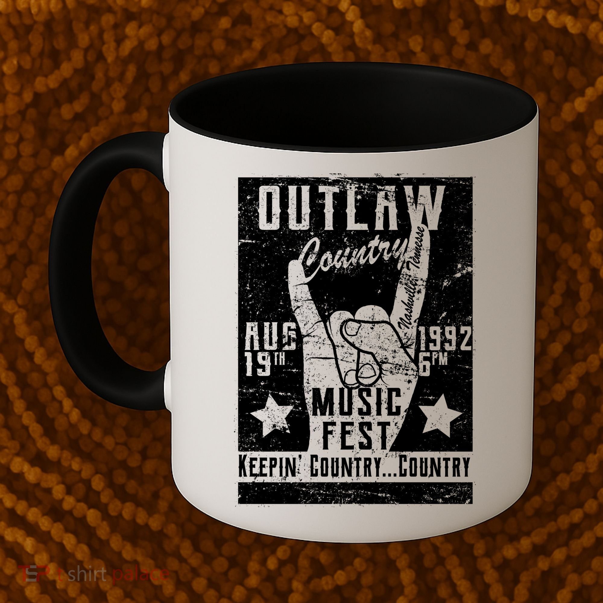 Outlaw Country Music Fest Nashville Coffee Mug