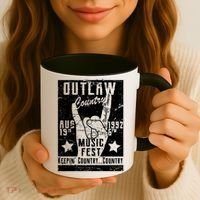 Outlaw Country Music Fest Nashville Coffee Mug thumb 3