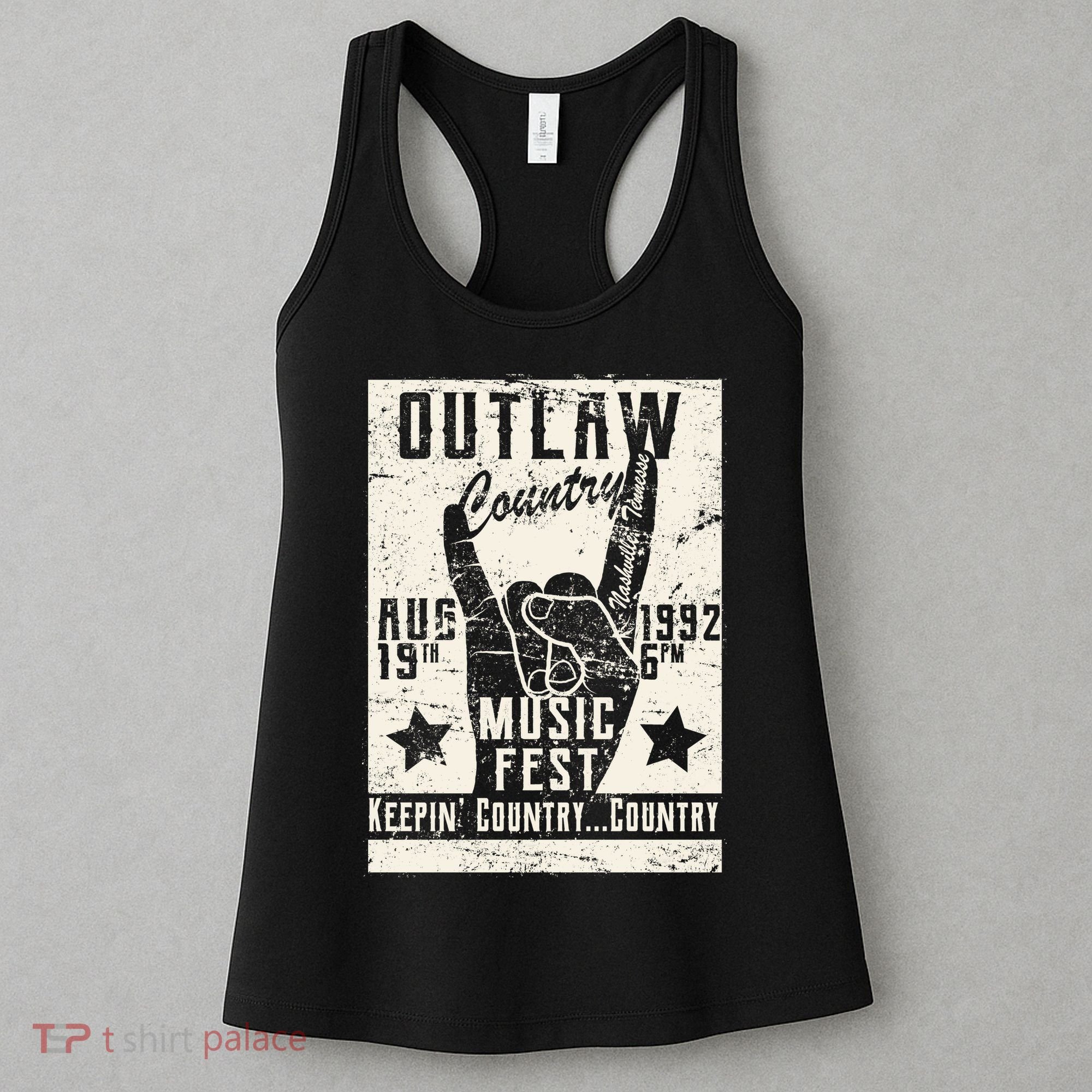 Outlaw Country Music Fest Nashville Women's Tank Top