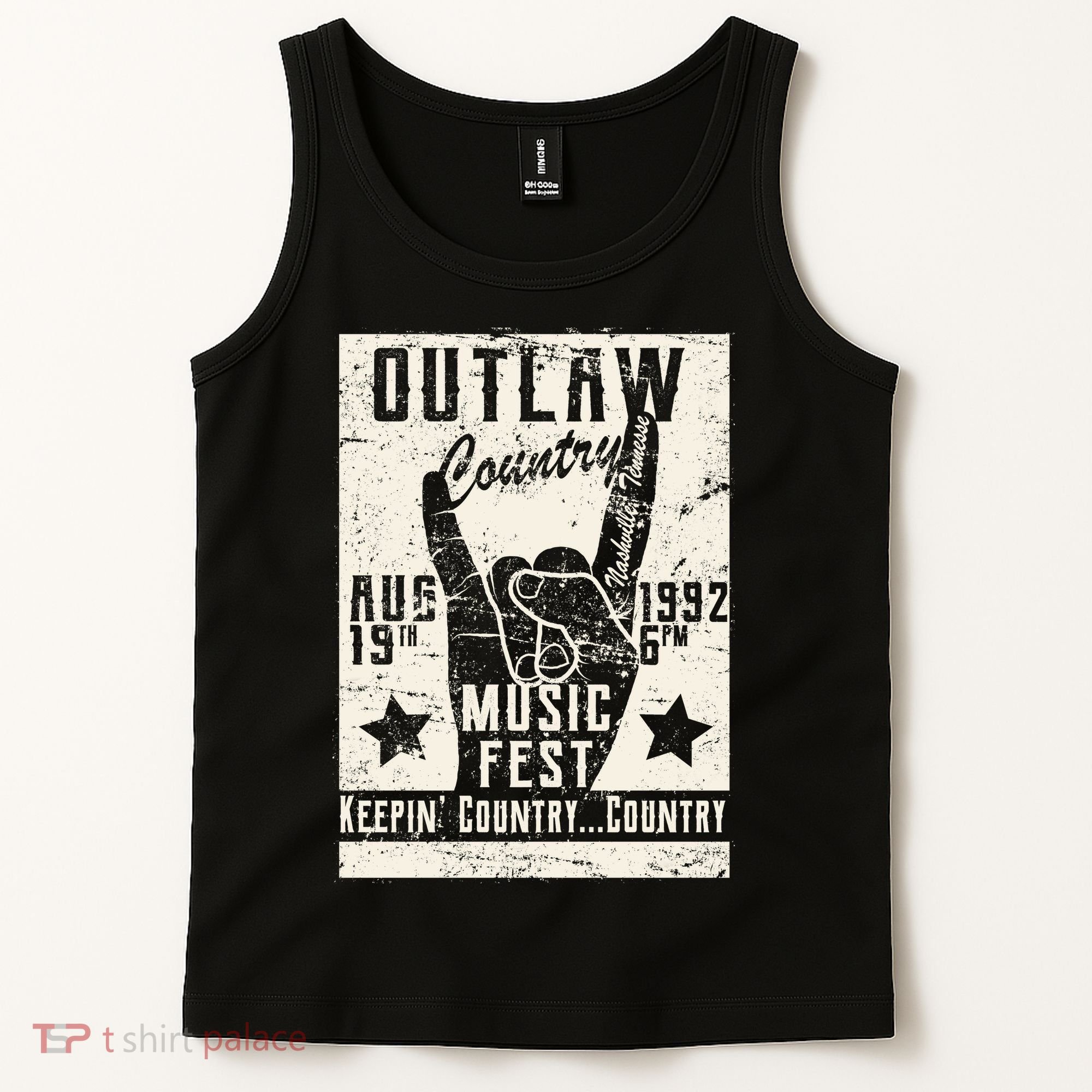 Outlaw Country Music Fest Nashville Tank Top