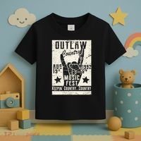 Outlaw Country Music Fest Nashville Toddler T-Shirt thumb 3