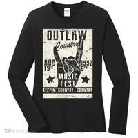 Outlaw Country Music Fest Nashville Women's Long Sleeve Shirt thumb 0