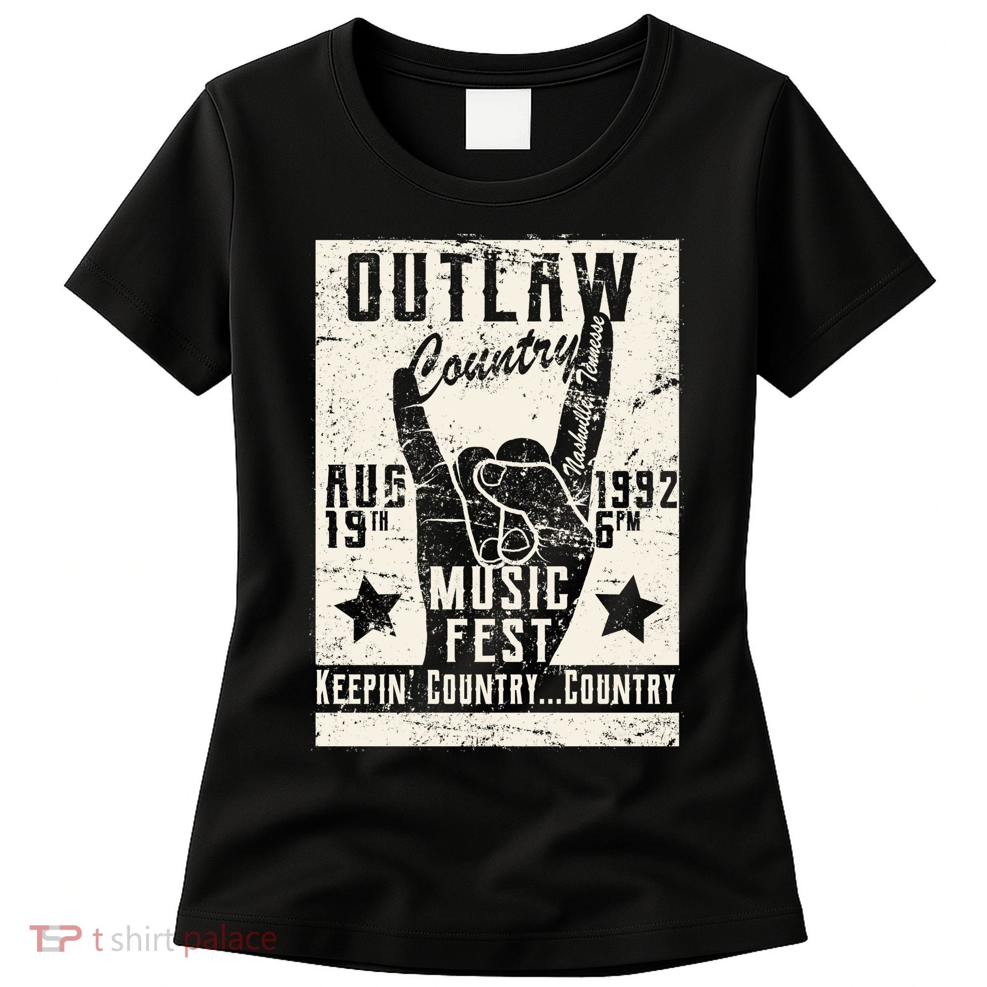 Outlaw Country Music Fest Nashville Women's T-Shirt