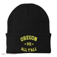 Oregon Vs All Yall Beanie thumb 0