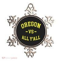 Oregon Vs All Yall Ornament thumb 0