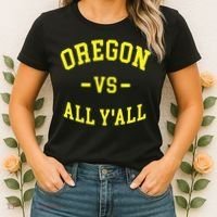 Oregon Vs All Yall Women's T-Shirt thumb 2