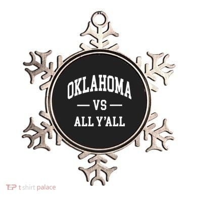Oklahoma Vs All YAll Ornament