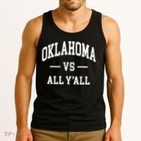 Oklahoma Vs All YAll Tank Top thumb 3