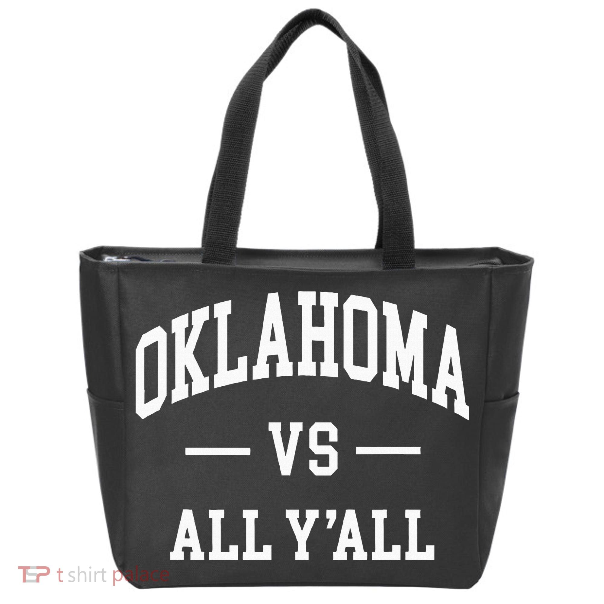 Oklahoma Vs All YAll Tote Bag