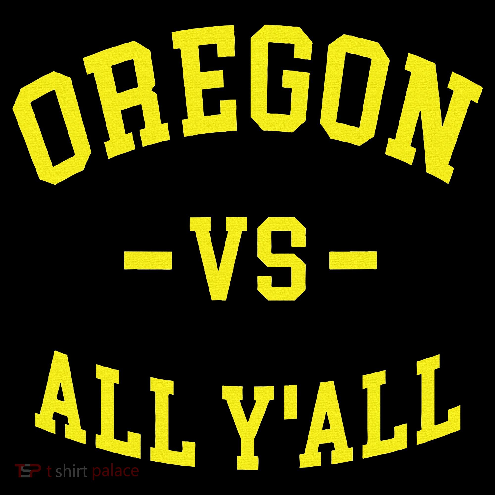 Oregon Vs All Yall Mousepad