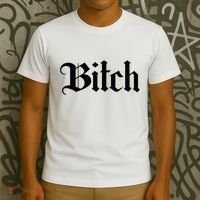 Offensive Vulgar Aesthetic Bitch Edgy E Girl E Boy T-Shirt thumb 3
