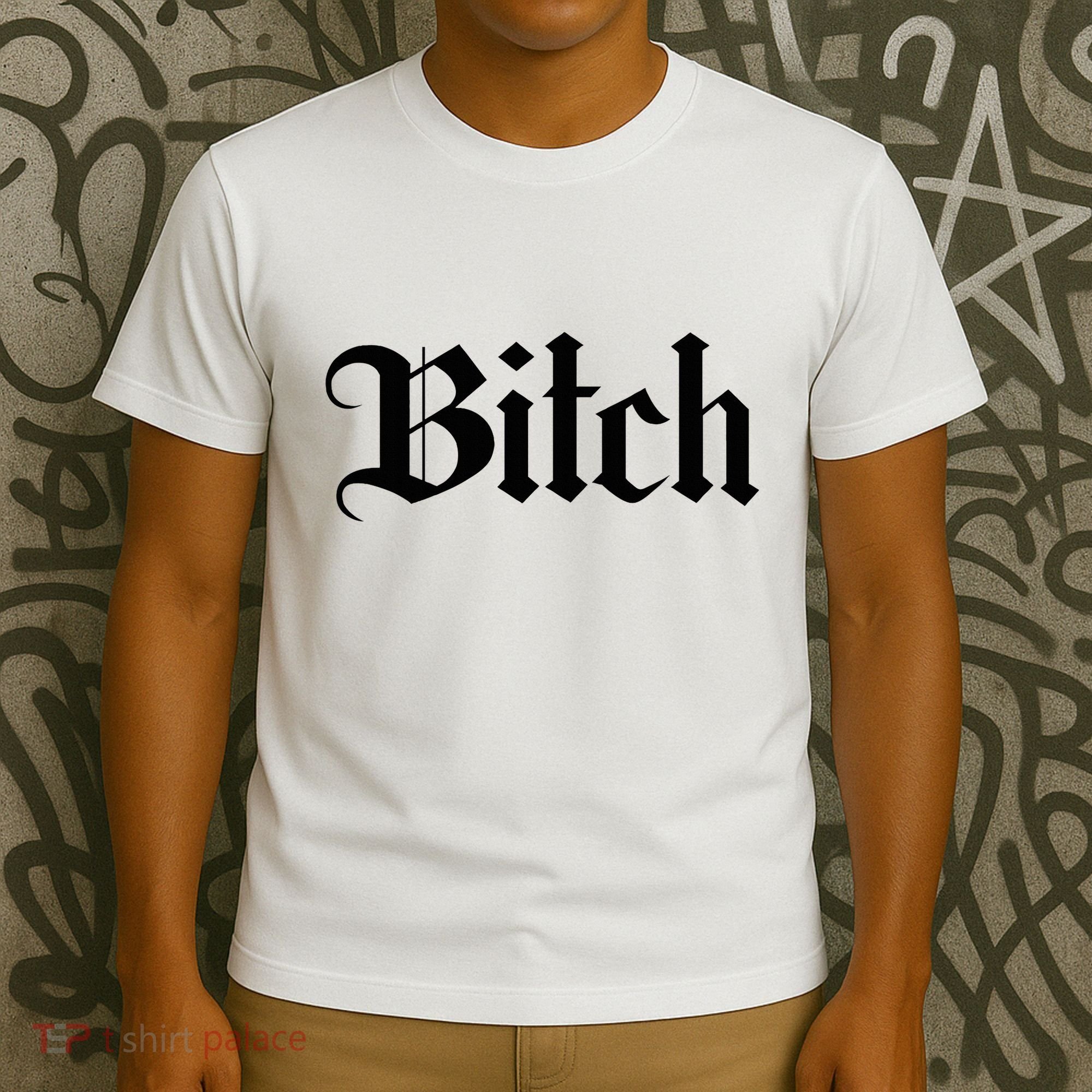 Offensive Vulgar Aesthetic Bitch Edgy E Girl E Boy T-Shirt