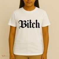 Offensive Vulgar Aesthetic Bitch Edgy E Girl E Boy T-Shirt thumb 4