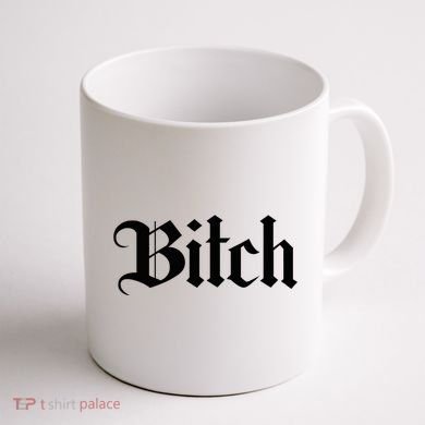 Offensive Vulgar Aesthetic Bitch Edgy E Girl E Boy Coffee Mug back