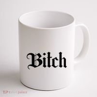 Offensive Vulgar Aesthetic Bitch Edgy E Girl E Boy Coffee Mug thumb 1