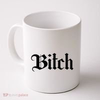 Offensive Vulgar Aesthetic Bitch Edgy E Girl E Boy Coffee Mug thumb 0