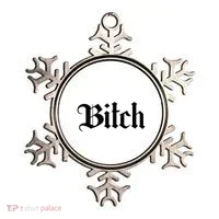 Offensive Vulgar Aesthetic Bitch Edgy E Girl E Boy Ornament thumb 0