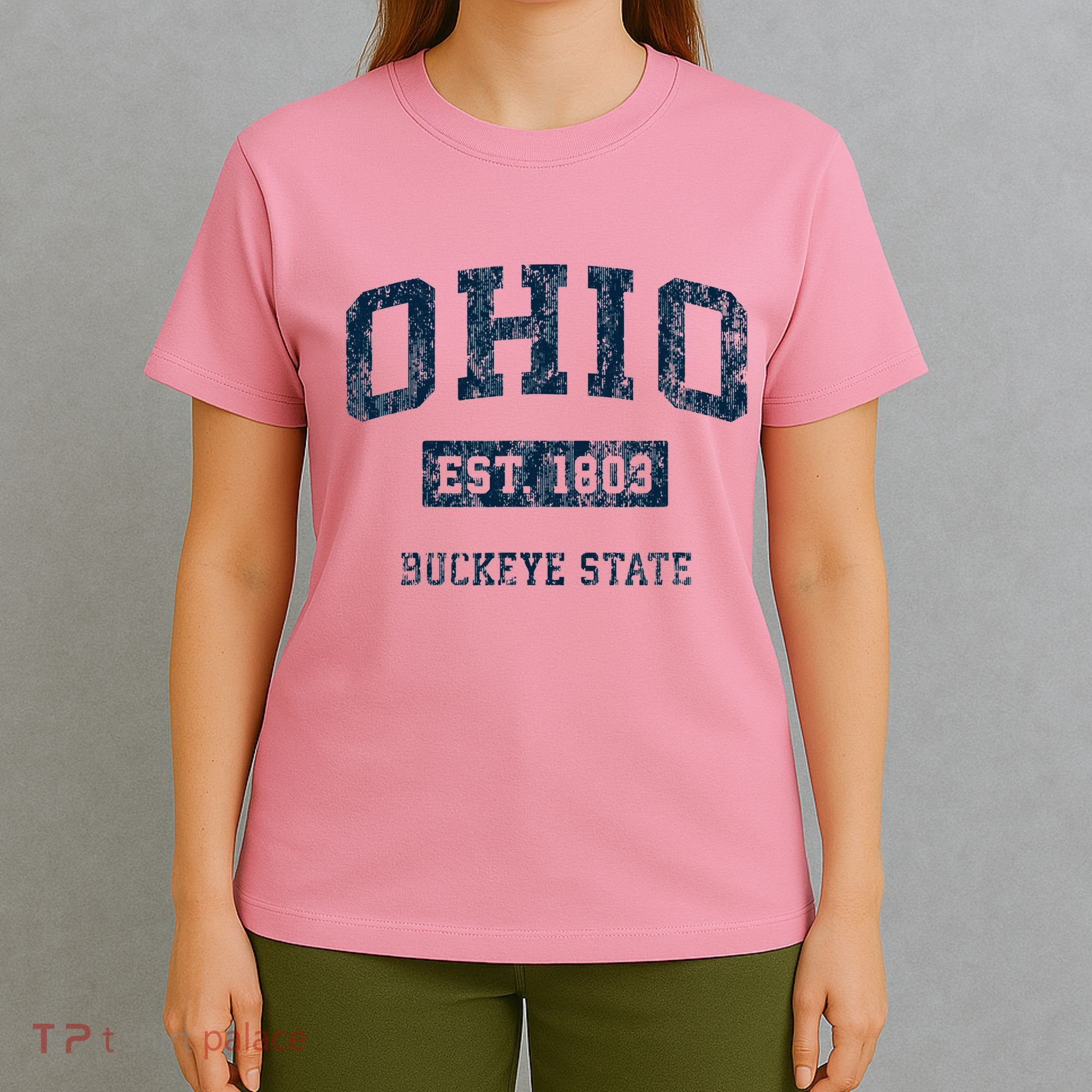 Ohio Vintage Athletic Sports T-Shirt