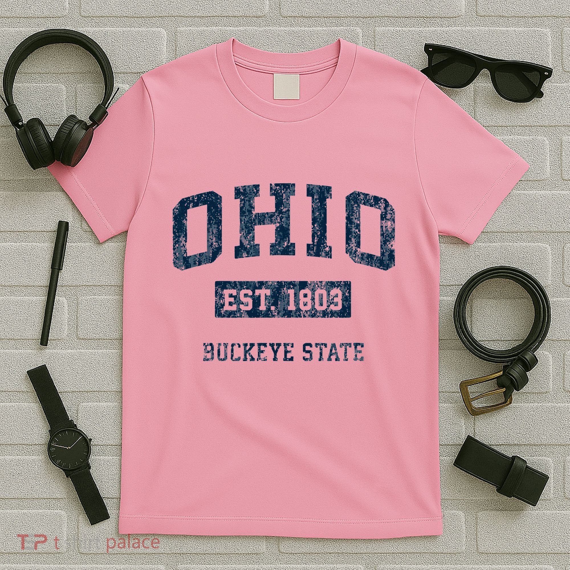 Ohio Vintage Athletic Sports T-Shirt