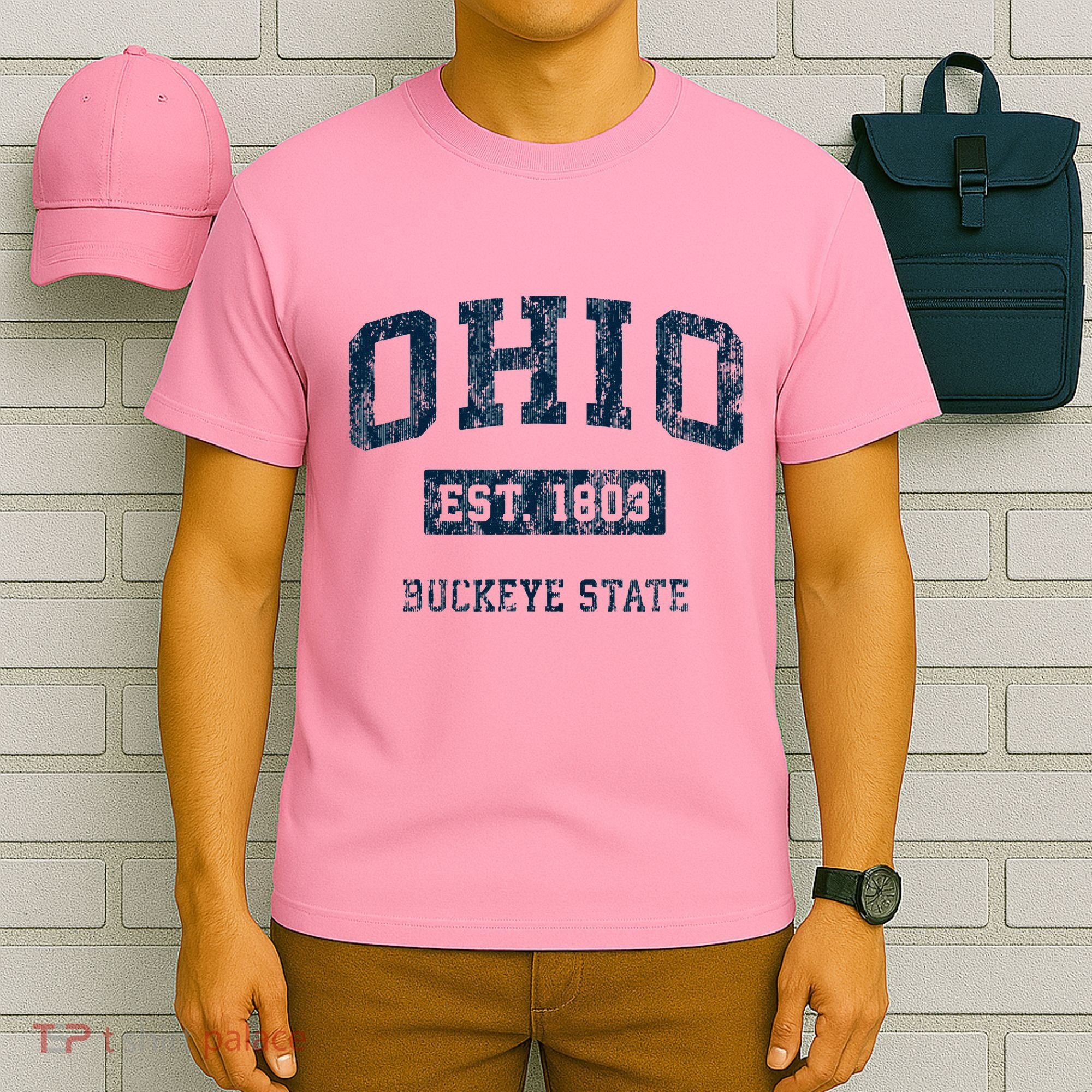 Ohio Vintage Athletic Sports T-Shirt