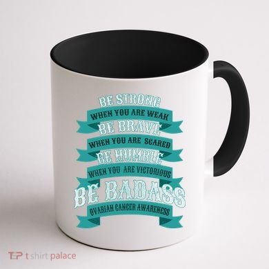 Ovarian Cancer Awareness Coffee Mug back