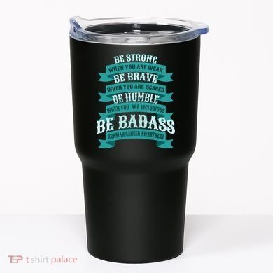 Ovarian Cancer Awareness Tumbler