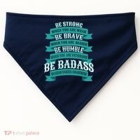 Ovarian Cancer Awareness USA-Made Doggie Bandana thumb 0