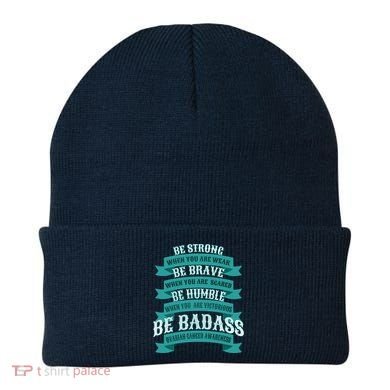 Ovarian Cancer Awareness Beanie