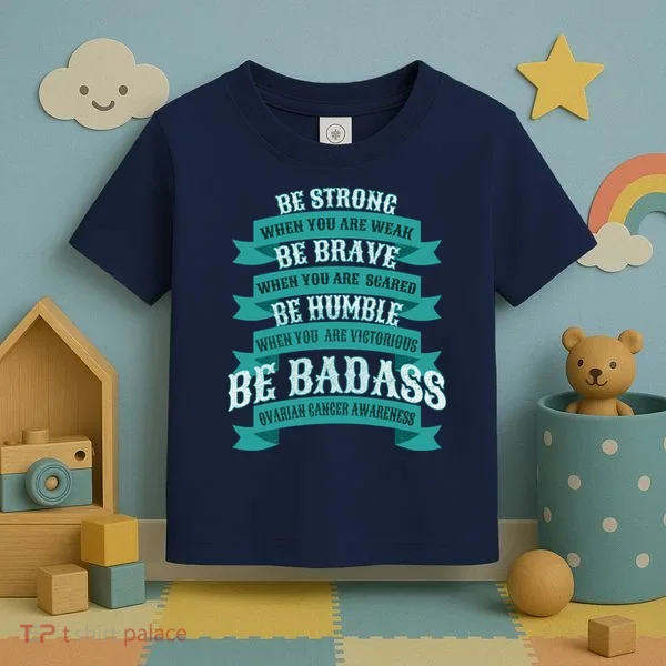 Ovarian Cancer Awareness Toddler T-Shirt