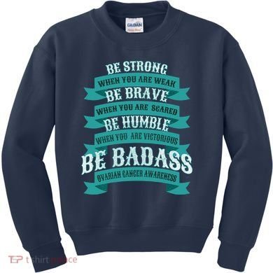 Ovarian Cancer Awareness Kids Sweatshirt