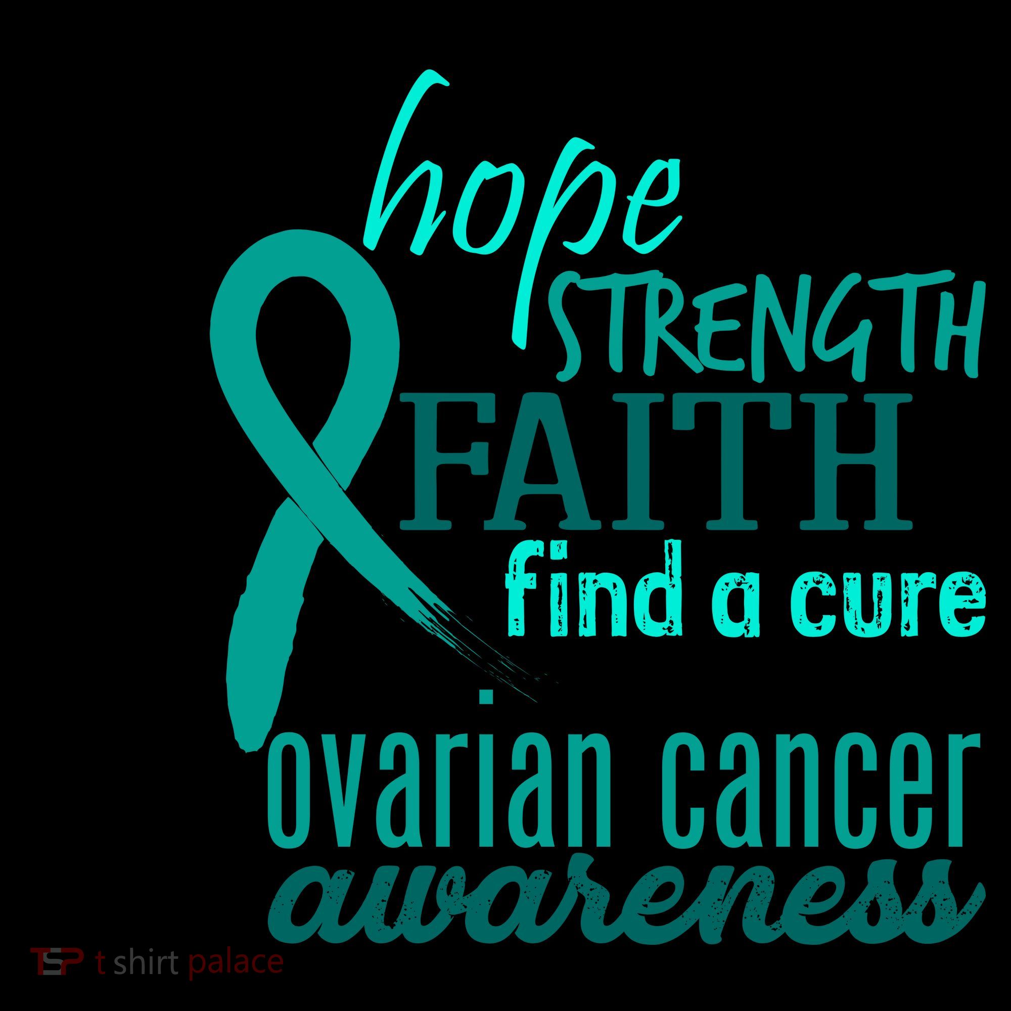 Ovarian Cancer Awareness Hope Faith Love Coffee Mug