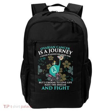 Ovarian Cancer Is A Journey Elephant Backpack
