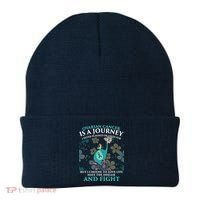 Ovarian Cancer Is A Journey Elephant Beanie thumb 0