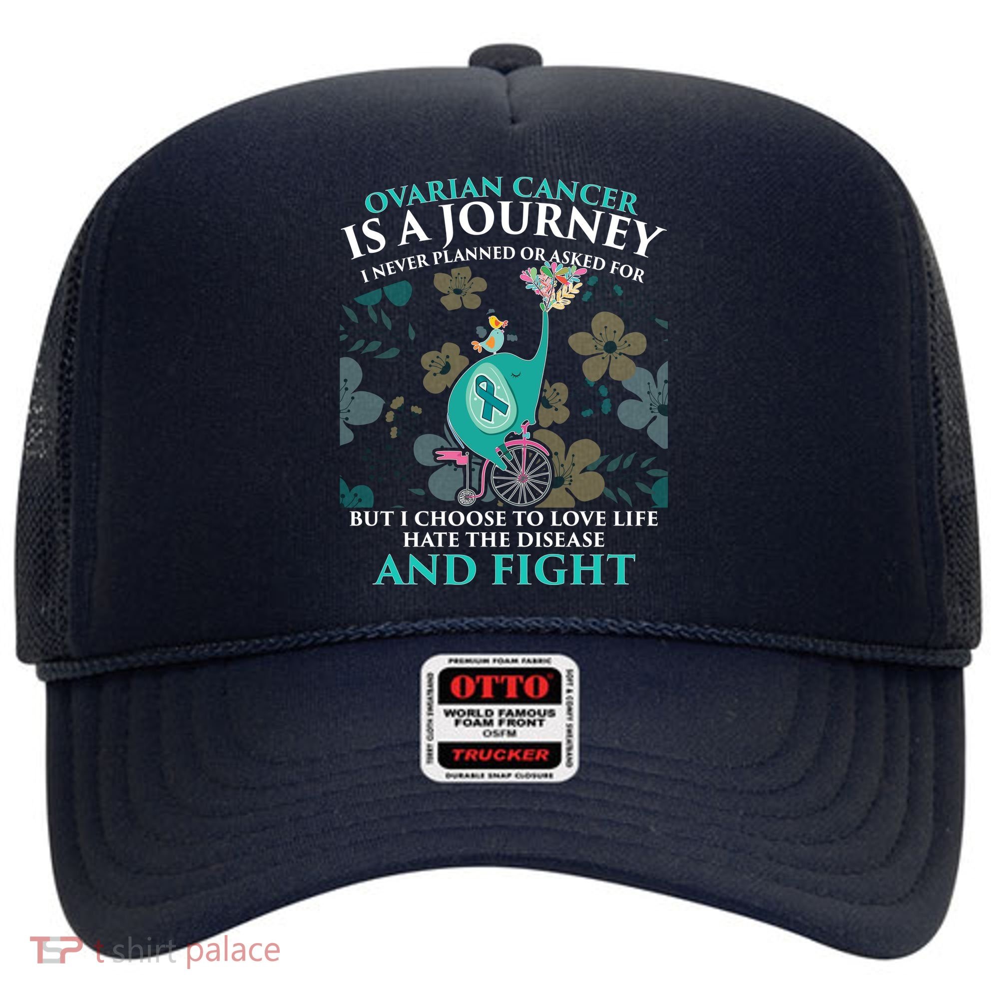 Ovarian Cancer Is A Journey Elephant Hat