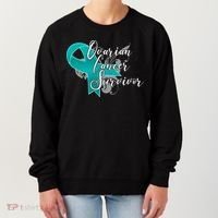 Ovarian Cancer Survivor Awareness Ribbon Women's Sweatshirt thumb 0