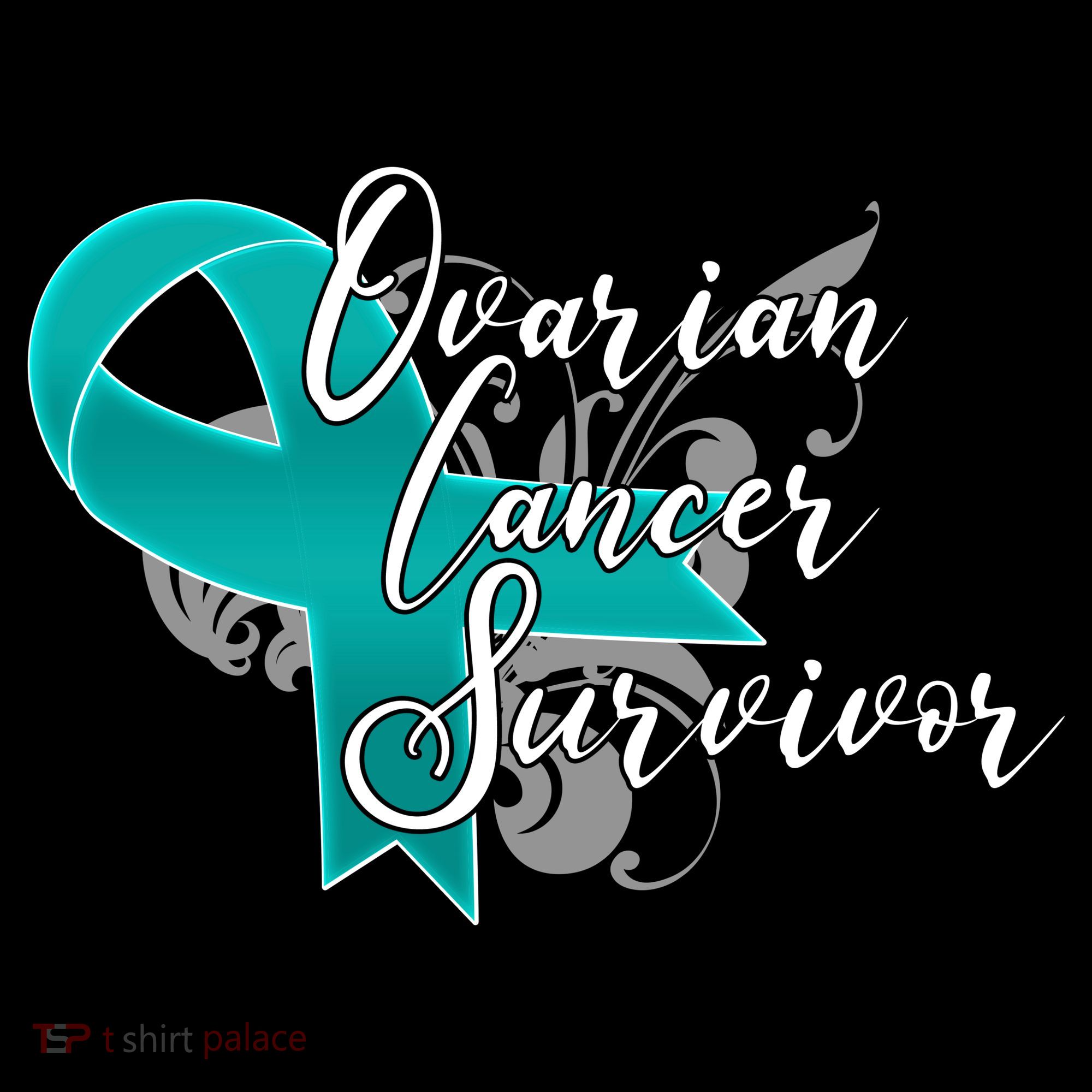 Ovarian Cancer Survivor Awareness Ribbon Women's Hoodie