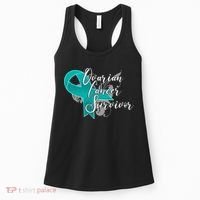Ovarian Cancer Survivor Awareness Ribbon Women's Tank Top thumb 0